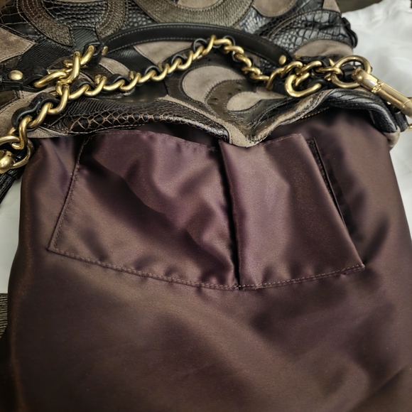 EUC AUTHENTIC COACH BROOKE OPTICAL W/OSTRICH 14339 rare! - Picture 9 of 12